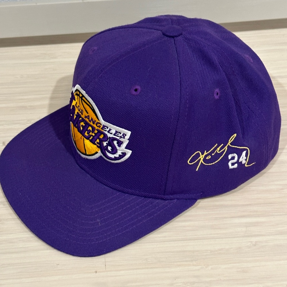 Los Angeles Lakers Mitchell & Ness Snapback Hat Nba Kobe Bryant